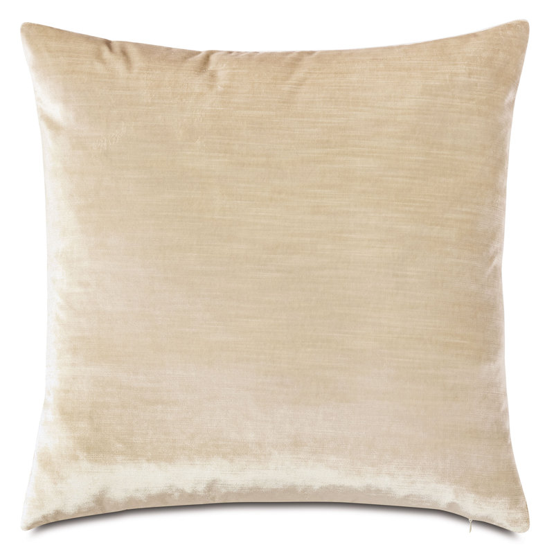 Antiquity Square Pillow Cover & Insert, Cream
