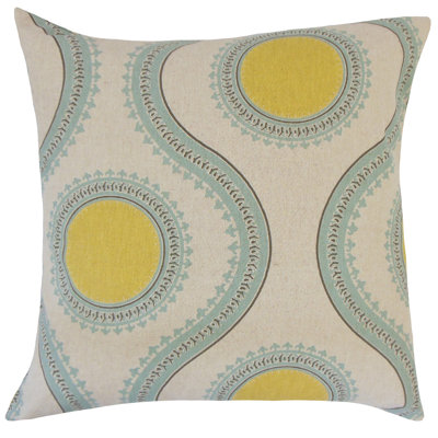 Mantreh Feather Reversible Throw Pillow