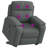  Stand Up Massage Recliner Chair Dark Gray-972296630-972296625