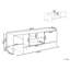 TV Stand COWELL Dark Brown