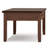 Artisan 46"W Solid Wood Contemporary Lift Top Coffee Table with Hidden Storage Compartment, Open Shelf and Square Knobs