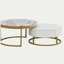 Table basse gigogne moderne avec tiroirs Modern