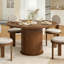 Oak Round Dining Table-2048232512