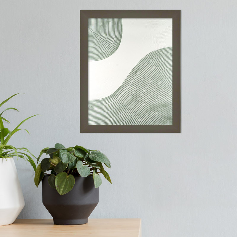 «Get Going» par Vanna Lam - Cadre photo unique, impression, H 13 po x l 11 po x P 1 po, gris