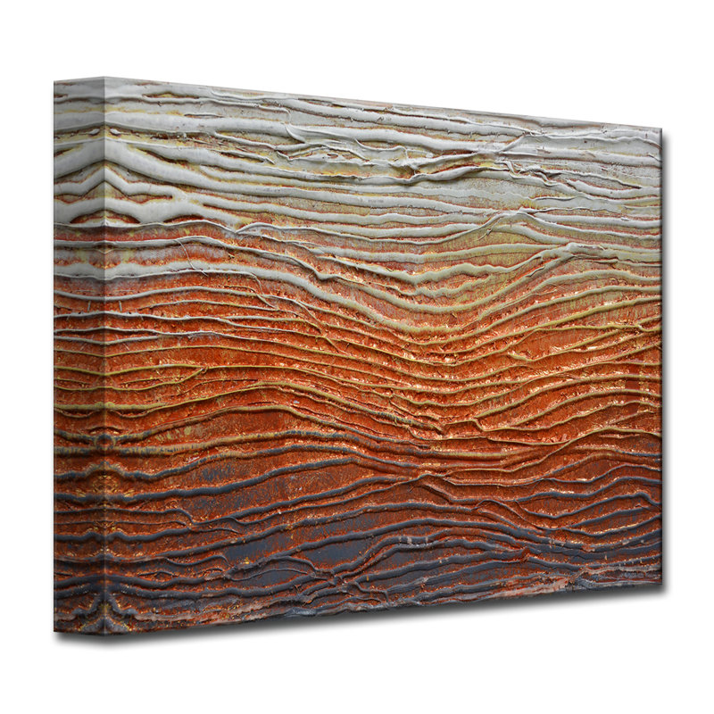 « swelter », reproduction d’art sur toile tendue, H 30 po x l 40 po x P 1,5 po