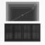  Armoire d'appoint avec portes en verre 31,5 W x 31,5 H-947598301