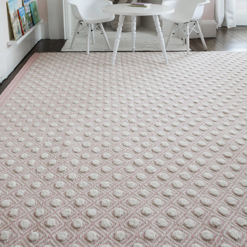 Langdon Wool Polka Dots Indoor Rug, Rectangle 8'6" x 11'6"