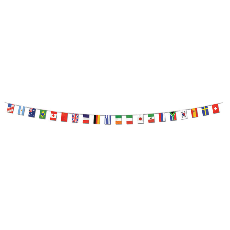 Bannière de flamme multicolore 23' Manfredi