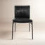 Chaise d'appoint en cuir Mayer-164675969