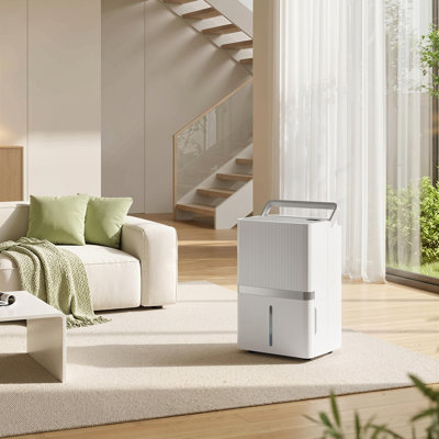 100pt Large Dehumidifier, WiFi Dehumidifier with Humidity Control