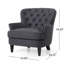 Ensemble de fauteuil club et repose-pieds pour un confort inégalé et un style intemporel dans tout espace de vie