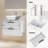Sharee 24" Wall Mount Bathroom Vanity With Vessel Sink-427976509-427449084