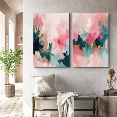 "Œuvre d'art moderne encadrée"
