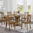 Rustic Farmhouse Round Dining Table Set With Solid Wood Chairs-1762785491-1762785490-1762785503