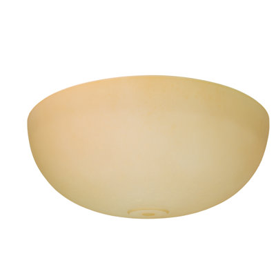 Globe en verre de remplacement 10 pouces, collection Waukesha, ambre