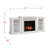 Norcott Darby Home Co 71.75 " W Electric Fireplace-1253800023