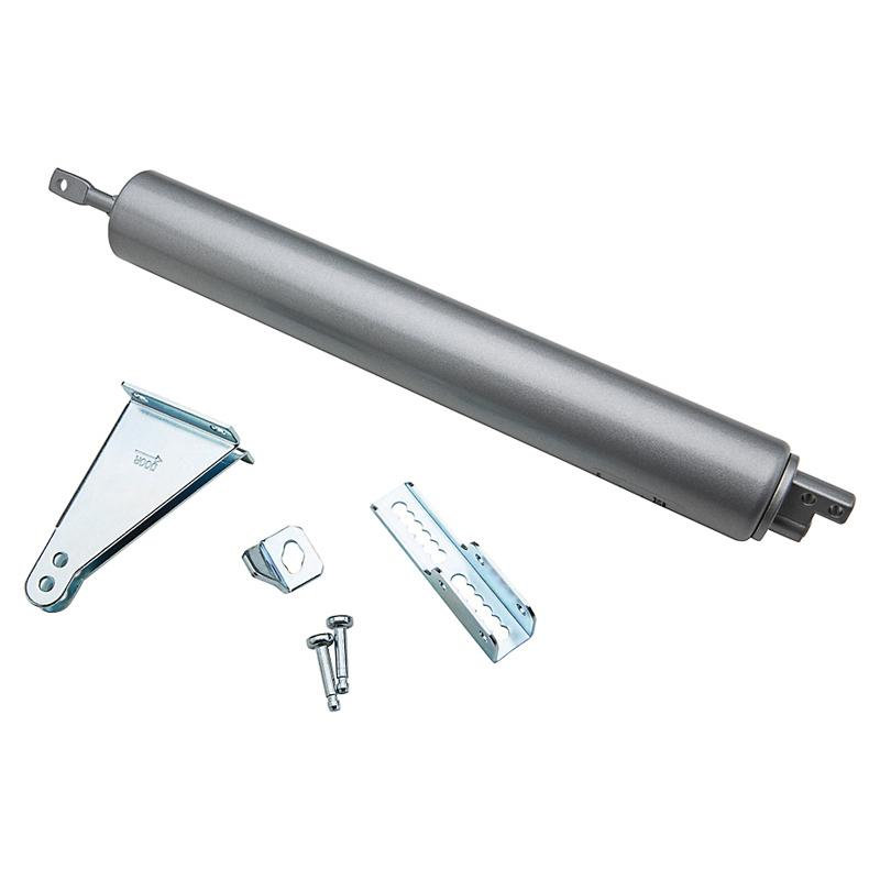 La porte robuste se ferme, Aluminium