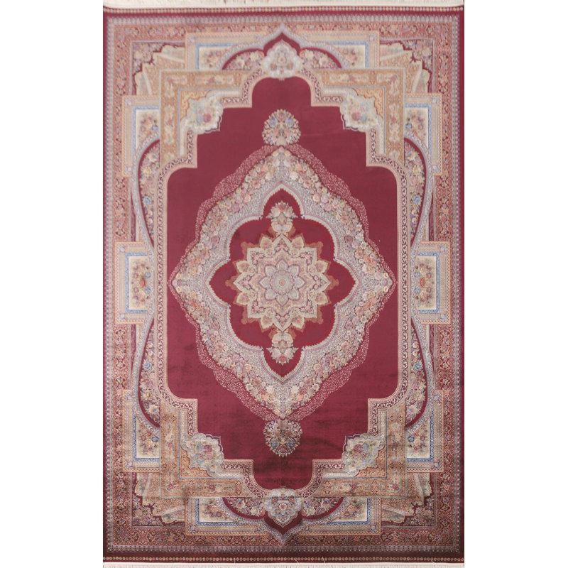 Tapis traditionnel bourgogne 7 x 10