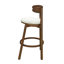 Tabourets de bar rembourrés Mid-Century-119918201