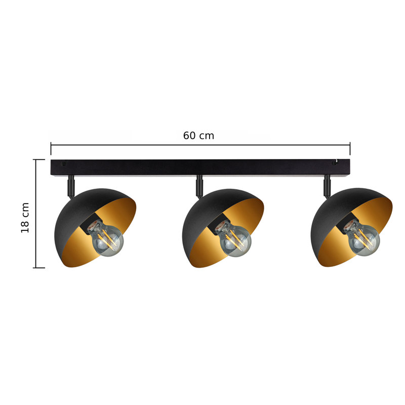 Bernon Spotlight, Black/Gold