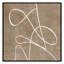 Swooping Lines - Peinture sur toile avec cadre flottant-59720982-119728460