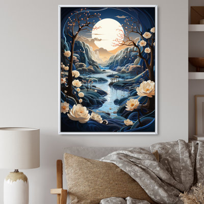 " Winters Reflection Papercut I "