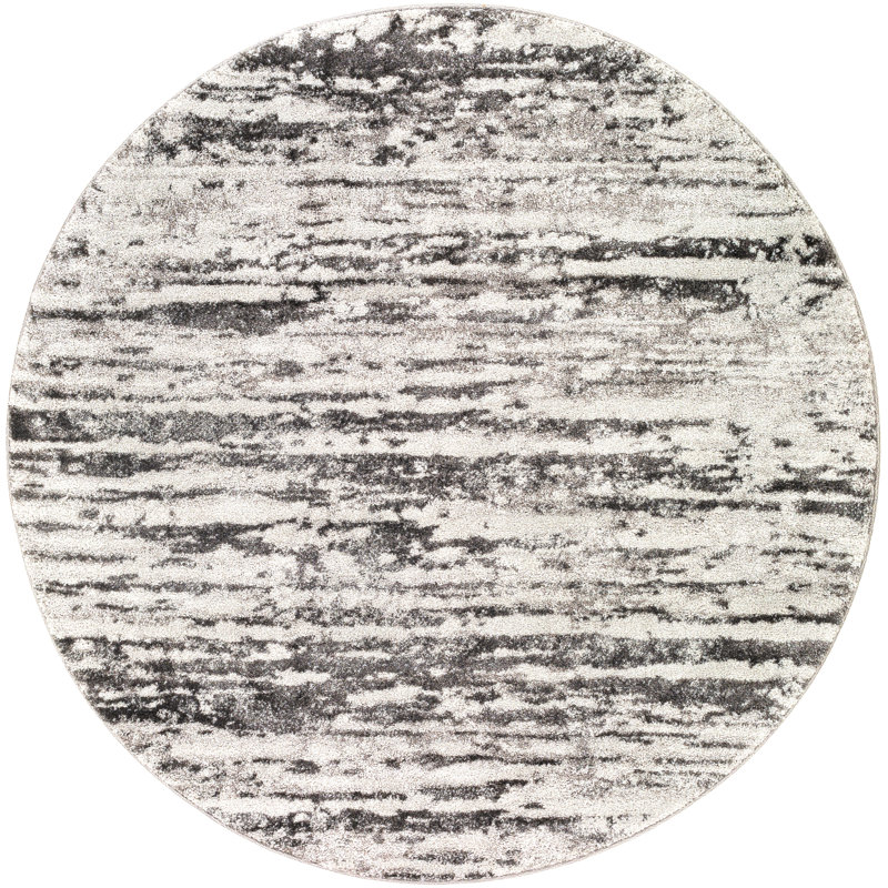 Kolar Abstract Indoor Rug, Round 5'3"