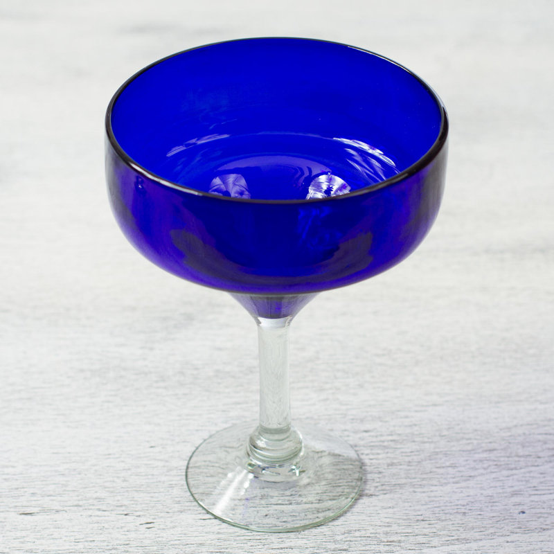 13 oz. Handmade Margarita Glass Set