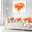 Grand coussin gerbera floral-30721282-30721278