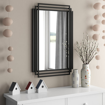 Amherst Metal Flat Wall Mirror