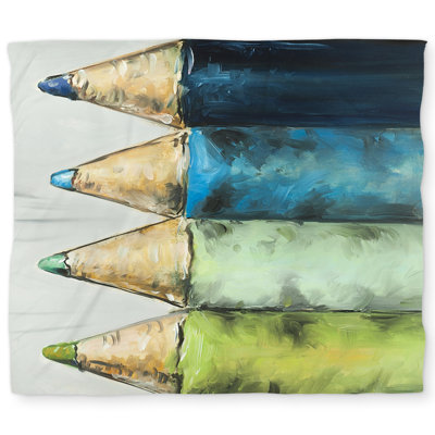 Colouring Pencils Duvet Cover - Contemporary Home Decor
