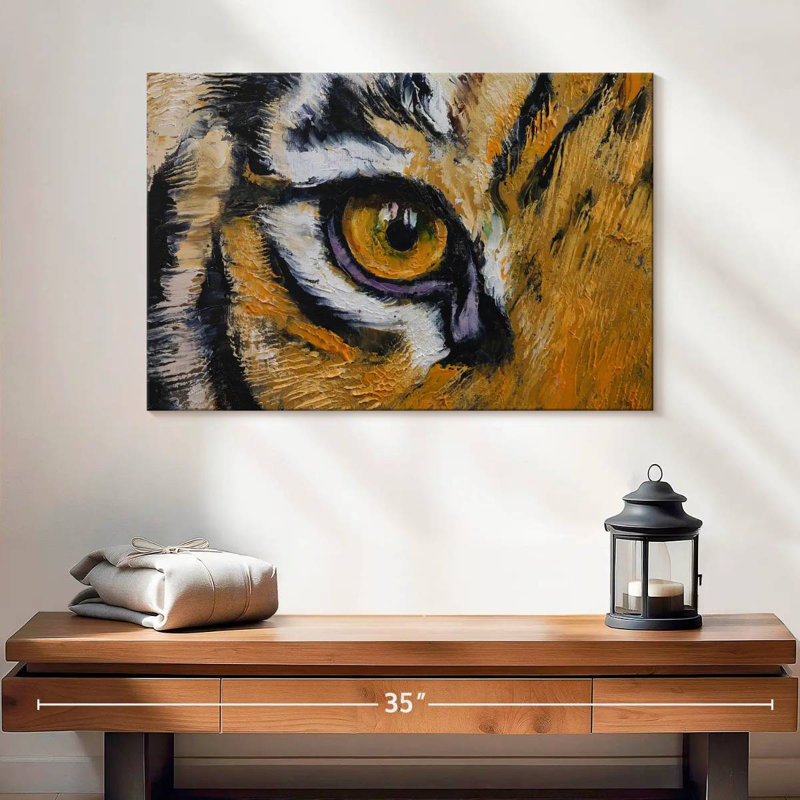 Brampt Tiger Eye, 16" H x 24" W
