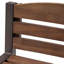 Ensemble de 2 tabourets d'extérieur en bois d'acacia Milos