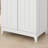 Minimalist 2-Door Storage Cabinet With Shelf & Drawer