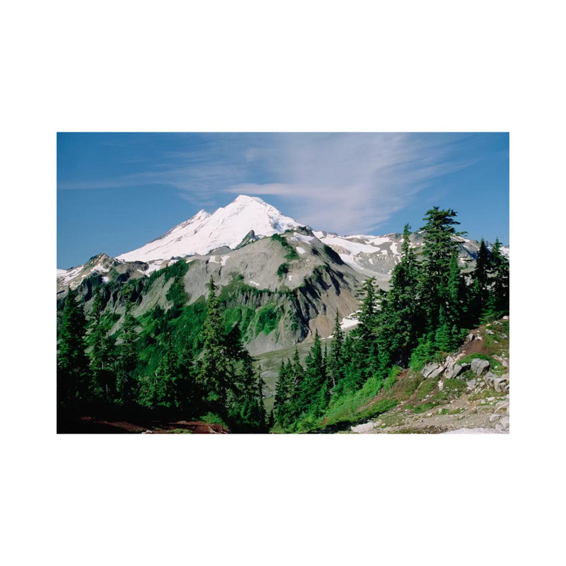 Mt Baker, Cascade Mountains, Washington by Tim Fitzharris - Wrapped Canvas Print, 101.6 cm H x 66.04 cm W x 1.91 cm D