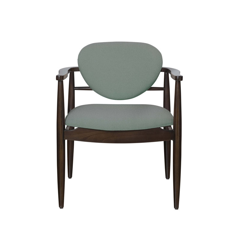 Carlton Armchair, Silver Sage Velvet