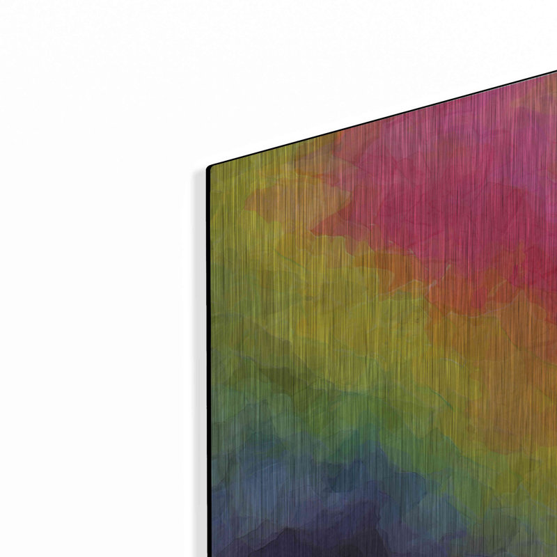 Brayden Studio® «Joyful» par Shandra Smith, art mural en métal, H 16 po x l 12 po