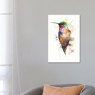 Topaz 1 Piece Wrapped Canvas Painting