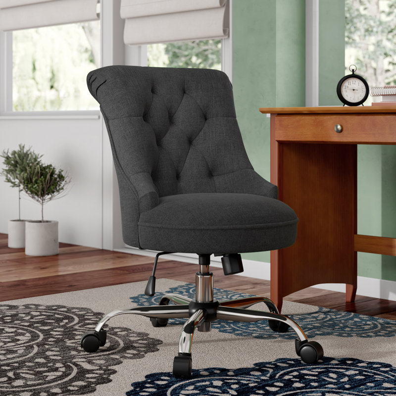 Alcott Hill® Loiselle Task Chair, Dark Gray