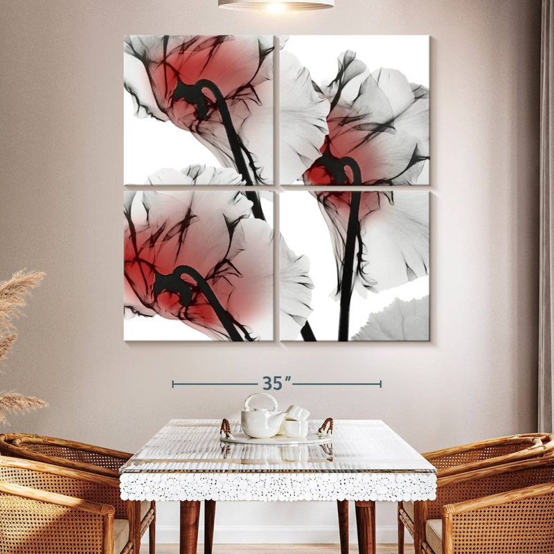 Cyclamen lustré Harnek Crimson, H 50 po x l 50 po