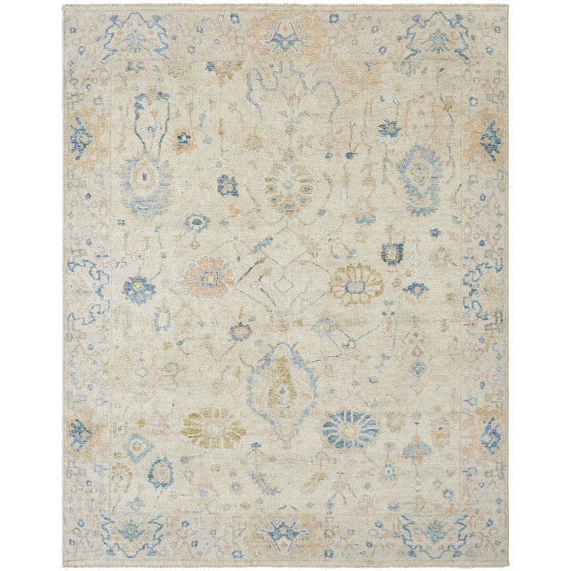 Tapis noué à la main Galena, Rectangle 12 pi x 15 pi