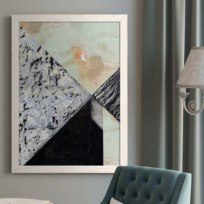 «Tiles and Texture Abstract Angles I», reproduction d'un seul cadre photo sur toile
