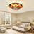 Hoch 12'' Tiffany Flush Mount Ceiling Light