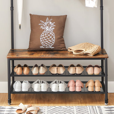 Alora Hall Tree 100cm Wide with Bench and Shoe Storage