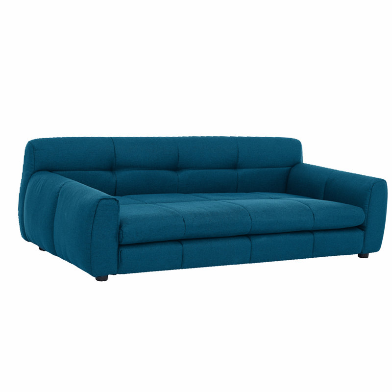 Très grand canapé-lit pour chien de 51 po et de 51 po de largeur, siège pour chien de 51,5 po, Bleu