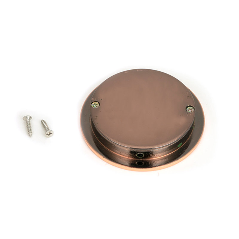 Polished Nickel 60Mm Plain Round Pull, 5 cm, Polished Bronze