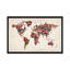 « papillons world map ii », impression sur toile-10775744-73811137-73811138