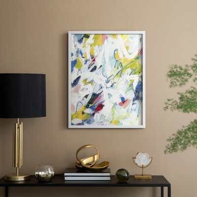 Impression sur cadre Color Color II - bois massif