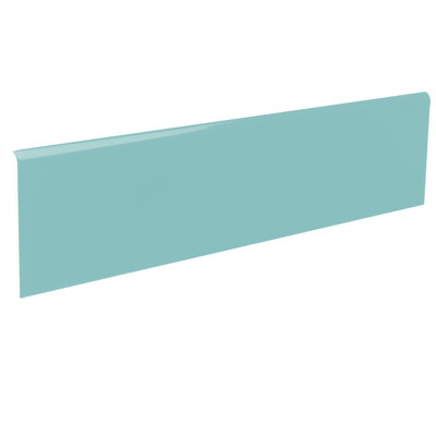 Urban Domain 12'' L x 3'' W Ceramic Bullnose Tile Trim