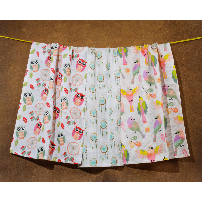 Ensemble de serviettes de cuisine bohémien Dreamcatcher
